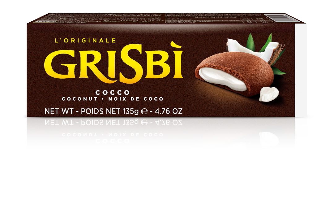 Grisbi Coconut kókuszkrémmel töltött keksz 135g