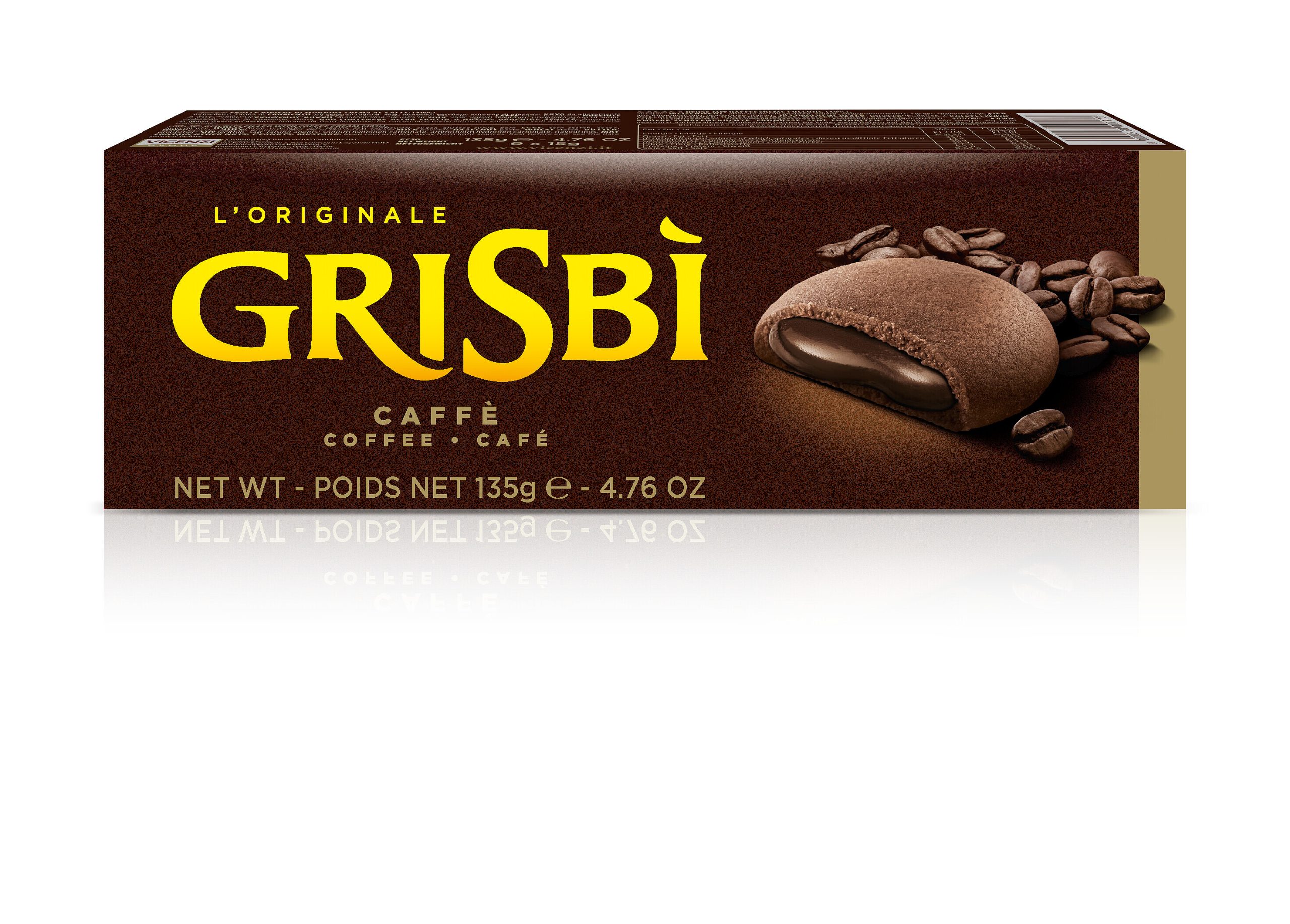 Grisbi Coffee kávékrémmel töltött keksz 135g