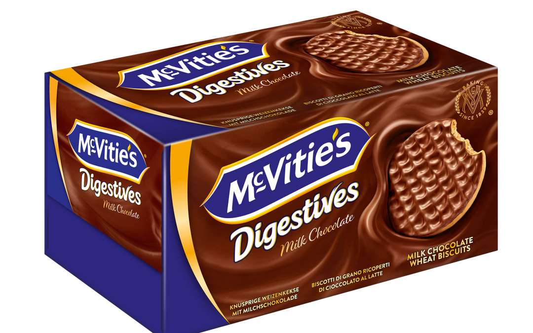 McVities Digestive Original Milk teljeskiőrlésű tejcsokoládés keksz 200g