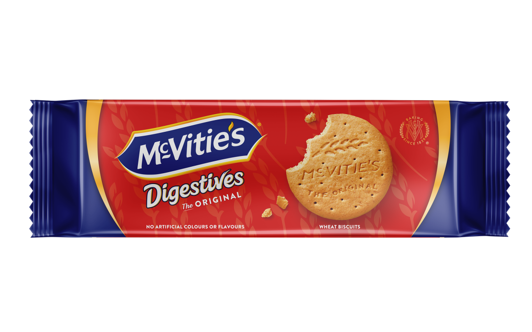 McVities Digestive Original teljeskiőrlésű keksz 133g.