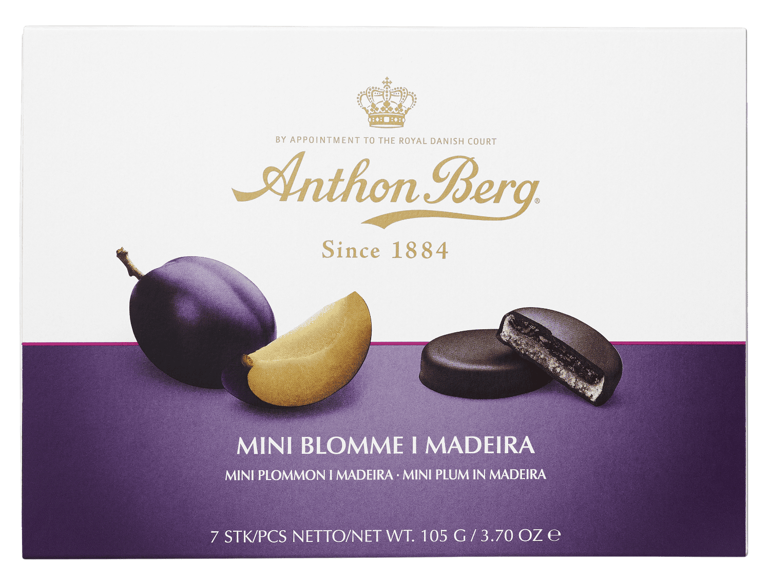 Anthon Berg Mini Plum in Madeira 105g