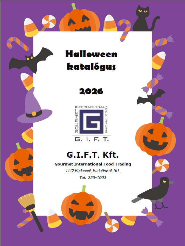 Halloween termékkatalógus 2026